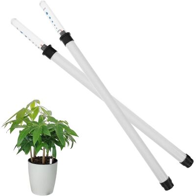 GRASSLIN Lot De 2 Indicateurs De Niveau D'Eau 36 Cm Plastique Transparent Pour Pots De Jardin Et Hydroponie Intérieur - Publicité GRASSLIN Lot De 2 Indicateurs De Niveau D'Eau 36 Cm Plastique Transparent Pour Pots De Jardin Et Hydroponie Intérieur - Publicité