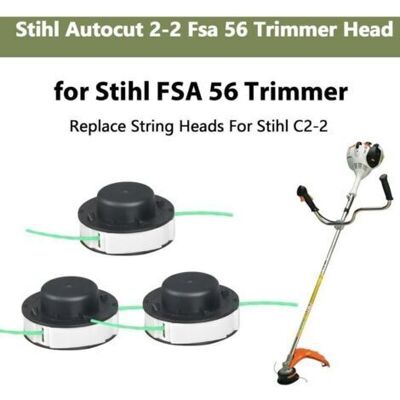 BARKBUSTERS Lot De 3 Bobines De Fil De Rechange Pour Stihl Fsa 56, Weed Eater String Pour Stihl Autocut 2-2 Fsa 56 - Publicité BARKBUSTERS Lot De 3 Bobines De Fil De Rechange Pour Stihl Fsa 56, Weed Eater String Pour Stihl Autocut 2-2 Fsa 56 - Publicité