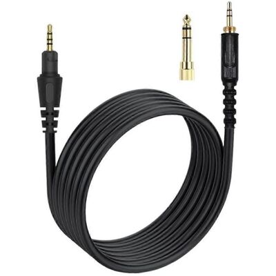 FLAMMKRAFT Câble Audio De Remplacement Pour Casque Hdjx5 X7s7 Cue1, Adaptateur 6,35 Mm - Publicité FLAMMKRAFT Câble Audio De Remplacement Pour Casque Hdjx5 X7s7 Cue1, Adaptateur 6,35 Mm - Publicité