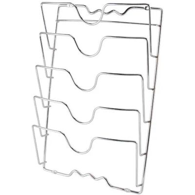 Generic Support Mural Pour Couvercles De Casseroles, Support De Couvercles De Casseroles À 5 Niveaux Pour Porte D'Armoire,mur, 5 Compartiments - Publicité Generic Support Mural Pour Couvercles De Casseroles, Support De Couvercles De Casseroles À 5 Niveaux Pour Porte D'Armoire,mur, 5 Compartiments - Publicité