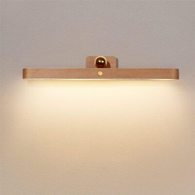 OEM Applique Murale Led À Intensité Variable Avec Interrupteur Tactile Et Batterie, Applique Murale Intérieure En Bois, 4 W, Rechargeable Par Usb. Publicité OEM Applique Murale Led À Intensité Variable Avec Interrupteur Tactile Et Batterie, Applique Murale Intérieure En Bois, 4 W, Rechargeable Par Usb. Publicité