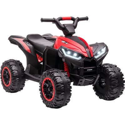 ARRIGONI Quad Électrique Enfant De 3 À 5 Ans 12 V 2 Moteurs 2 Vitesses 3-6 Km/h Phares Led Klaxon Rouge - Publicité ARRIGONI Quad Électrique Enfant De 3 À 5 Ans 12 V 2 Moteurs 2 Vitesses 3-6 Km/h Phares Led Klaxon Rouge - Publicité