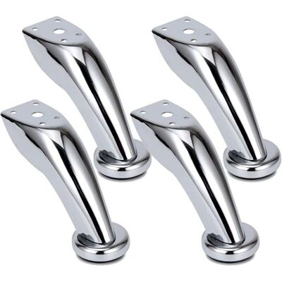 MOXIE 4 Pièces Pieds De Meubles, Pieds Canapé Épais Acier Inoxydable, Pieds Chromé, Meubles Armoire Lit Canapé Pieds, Pour Canapés, Chaises, Tabourets, Armoires - Publicité MOXIE 4 Pièces Pieds De Meubles, Pieds Canapé Épais Acier Inoxydable, Pieds Chromé, Meubles Armoire Lit Canapé Pieds, Pour Canapés, Chaises, Tabourets, Armoires - Publicité