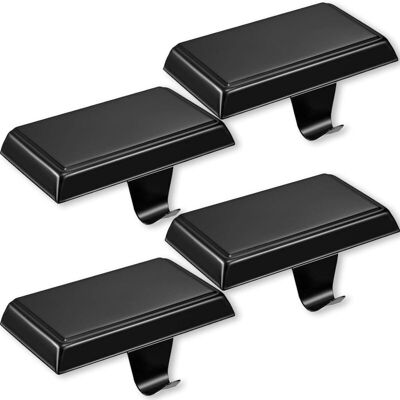 ACKERMAN Lot De 4 Supports De Chaussettes De Noël Réutilisables Pour Cheminée(12.56.7cm), Décoration De Noël À Suspendre Au Sol - Publicité ACKERMAN Lot De 4 Supports De Chaussettes De Noël Réutilisables Pour Cheminée(12.56.7cm), Décoration De Noël À Suspendre Au Sol - Publicité