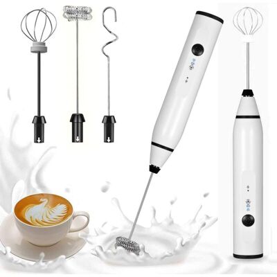 BRINSEA Mousseur À Lait Électrique Fouet Émulsionneur À Lait Usb Mousseurs À Lait À Main Rechargeable Par Usb Pour Café Latte Cappuccino-ensoleillé - Publicité BRINSEA Mousseur À Lait Électrique Fouet Émulsionneur À Lait Usb Mousseurs À Lait À Main Rechargeable Par Usb Pour Café Latte Cappuccino-ensoleillé - Publicité