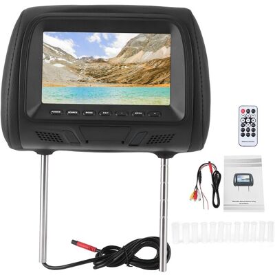 MOXIE Siège De Voiture Arrière Mp5 Lecteur Multimédia Moniteur Mp5 Appui-tête Écran Lcd 7 Pouces Prise En Charge Amplificateur Usb - Publicité MOXIE Siège De Voiture Arrière Mp5 Lecteur Multimédia Moniteur Mp5 Appui-tête Écran Lcd 7 Pouces Prise En Charge Amplificateur Usb - Publicité