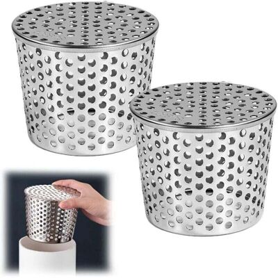 ACKERMAN Protège-gouttières En Acier Inoxydable Argenté, Protection Pour Gouttières De 110 À 90 Mm, Convient Aux Descentes De Gouttière Et Aux Gouttières Classiques, Pour Un Jardin Propre Et Net. Publicité ACKERMAN Protège-gouttières En Acier Inoxydable Argenté, Protection Pour Gouttières De 110 À 90 Mm, Convient Aux Descentes De Gouttière Et Aux Gouttières Classiques, Pour Un Jardin Propre Et Net. Publicité