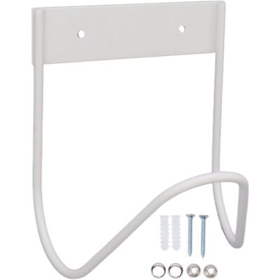 PELTOR Jeffergarden Support Mural Robuste Pour Tuyau D'Arrosage En Acier Inoxydable 304, Blanc. Publicité PELTOR Jeffergarden Support Mural Robuste Pour Tuyau D'Arrosage En Acier Inoxydable 304, Blanc. Publicité