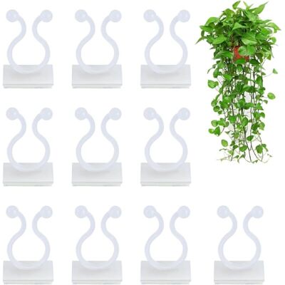 Melissa 100pièces Clip De Support De Plante Grimpante, Clip De Plante Mural, Clip De Mur De Vigne, Clip Pour Plantes Grimpantes -blanc - Publicité Melissa 100pièces Clip De Support De Plante Grimpante, Clip De Plante Mural, Clip De Mur De Vigne, Clip Pour Plantes Grimpantes -blanc - Publicité