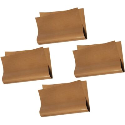 GRASSLIN Lot De 4 Tapis De Cuisson Réutilisables Antiadhésifs En Matériau Synthétique, Résistants La Chaleur Et Flexibles, Cuisson Four Et Projets De Pâtisserie'café'40.00x30.00x0.10cm - Publicité GRASSLIN Lot De 4 Tapis De Cuisson Réutilisables Antiadhésifs En Matériau Synthétique, Résistants La Chaleur Et Flexibles, Cuisson Four Et Projets De Pâtisserie'café'40.00x30.00x0.10cm - Publicité