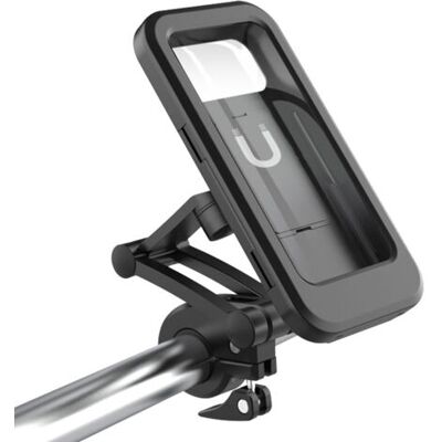 ABYSSE Support De Téléphone Pour Vélo, Étanche, Écran Tactile, Rotatif À 360°, Hauteur Réglable Jusqu'à 6,7 Pouces, Noir - Publicité ABYSSE Support De Téléphone Pour Vélo, Étanche, Écran Tactile, Rotatif À 360°, Hauteur Réglable Jusqu'à 6,7 Pouces, Noir - Publicité
