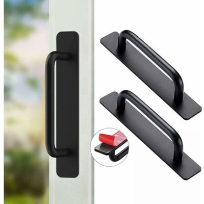 OEM Royaluxe-2 Pièces Poignée De Meuble Autocollante, Poignées Autocollantes En Aluminium, Poignées De Porte Coulissante, Poignées Tiroir Pour Meuble Cuisine Armoire Chambre À Coucher, 150mm (noir) - Publicité OEM Royaluxe-2 Pièces Poignée De Meuble Autocollante, Poignées Autocollantes En Aluminium, Poignées De Porte Coulissante, Poignées Tiroir Pour Meuble Cuisine Armoire Chambre À Coucher, 150mm (noir) - Publicité