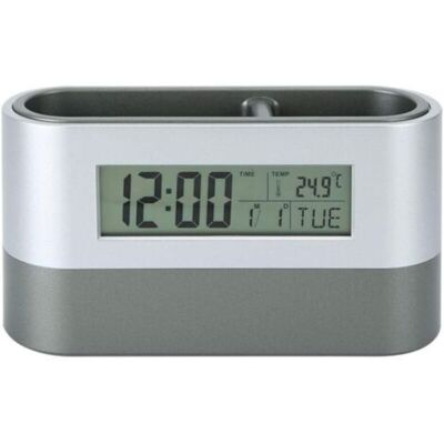 URSUS Porte-crayons Électronique Avec Horloge Et Calendrier Rétroéclairés, Écran Numérique Lcd Et Alarme, Pour La Maison, Les Étudiants, L'École Et Le Salon. Publicité URSUS Porte-crayons Électronique Avec Horloge Et Calendrier Rétroéclairés, Écran Numérique Lcd Et Alarme, Pour La Maison, Les Étudiants, L'École Et Le Salon. Publicité