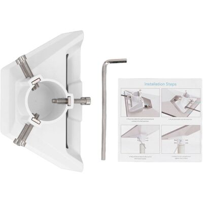 PELTOR Adaptateur De Tuyau Polyvalent Pour Montage Sur Toit - Avec Clé Hexagonale, Fixation Sécurisée - Publicité PELTOR Adaptateur De Tuyau Polyvalent Pour Montage Sur Toit - Avec Clé Hexagonale, Fixation Sécurisée - Publicité