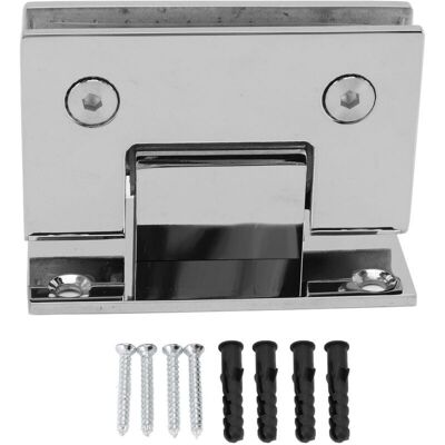 MOXIE 1 Paquet De Charnières De Porte De Douche À 90°, Charnières Robustes Pour Portes De Douche En Verre Sans Cadre, Fixation Par Bride En Acier Inoxydable Pour Verre Trempé De 8 À 12 Mm, Résistantes À La - Publicité MOXIE 1 Paquet De Charnières De Porte De Douche À 90°, Charnières Robustes Pour Portes De Douche En Verre Sans Cadre, Fixation Par Bride En Acier Inoxydable Pour Verre Trempé De 8 À 12 Mm, Résistantes À La - Publicité