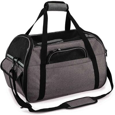 BRINSEA Ensoleille – Sac De Transport Pour Petit Animal 43x23x29cm – Charge Max 5kg – Oxford Imperméable – Ventilation Optimale Pour Voyage En Train/voiture/avion - Publicité BRINSEA Ensoleille – Sac De Transport Pour Petit Animal 43x23x29cm – Charge Max 5kg – Oxford Imperméable – Ventilation Optimale Pour Voyage En Train/voiture/avion - Publicité