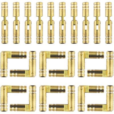 Generic 30 Pièces, Mini Charnière Invisible En Laiton, 5 25mm, Cylindrique, Caché, Tonneau - Publicité Generic 30 Pièces, Mini Charnière Invisible En Laiton, 5 25mm, Cylindrique, Caché, Tonneau - Publicité