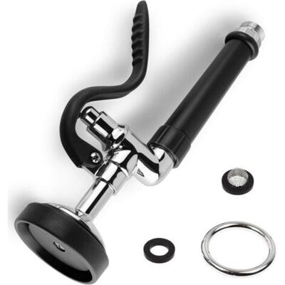 SCORPIO Pulvérisateur De Pré-rinçage Pour Évier, Robinet De Remplacement Pour Robinet D'Évier Commercial, Poli Haute Pression, Noirdyk-alovez - Publicité SCORPIO Pulvérisateur De Pré-rinçage Pour Évier, Robinet De Remplacement Pour Robinet D'Évier Commercial, Poli Haute Pression, Noirdyk-alovez - Publicité