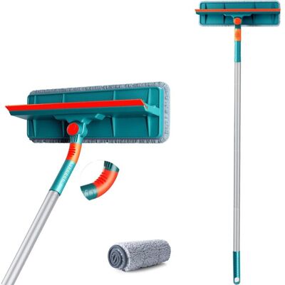 Melissa 2 En 1 Nettoyeur De Raclette Vitre Professionnelle Kit,avec Manche Telescopique (longueur 135cm), Nettoyeur De Raclette Vitre Pour Fenêtres Intérieures - Publicité Melissa 2 En 1 Nettoyeur De Raclette Vitre Professionnelle Kit,avec Manche Telescopique (longueur 135cm), Nettoyeur De Raclette Vitre Pour Fenêtres Intérieures - Publicité