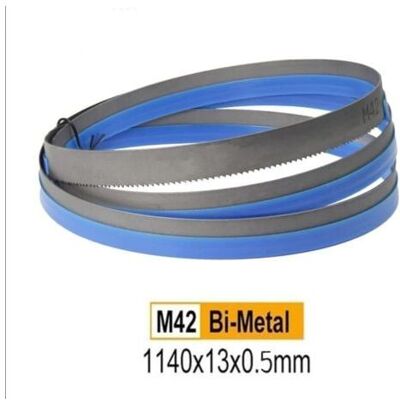SCORPIO Lame Pour Scie À Ruban M42 Bimétallique 1140 X 13 X 0,65mm – Pas 14/18 Dpp – Pour Acier Au Carbone Et Tuyauterie - Publicité SCORPIO Lame Pour Scie À Ruban M42 Bimétallique 1140 X 13 X 0,65mm – Pas 14/18 Dpp – Pour Acier Au Carbone Et Tuyauterie - Publicité