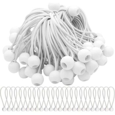 Barkbusterslot De 50 Tendeur Elastique Cordons Élastiques Avec Boules Sandow Elastique Boules Elastiques Pour Chapiteaux, Tentes, Bannières Et Bâches - Publicité Barkbusterslot De 50 Tendeur Elastique Cordons Élastiques Avec Boules Sandow Elastique Boules Elastiques Pour Chapiteaux, Tentes, Bannières Et Bâches - Publicité