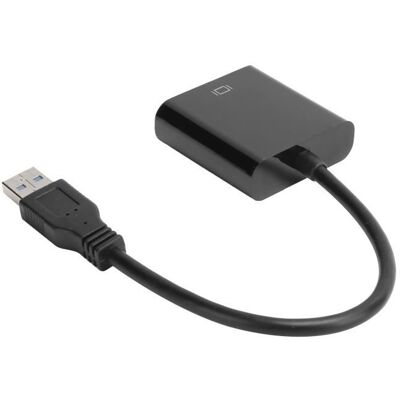 Cellfast Adaptateur Usb Vers Vga 1080p - Audio Vidéo - Compatible Windows 7/8/10 - Plug And Play - Publicité Cellfast Adaptateur Usb Vers Vga 1080p - Audio Vidéo - Compatible Windows 7/8/10 - Plug And Play - Publicité