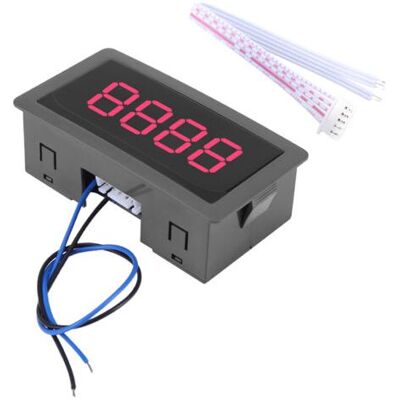 ABYSSE Compteur Numérique À Led Cc 4 Chiffres 0-9999, Affichage Haut/bas, Panneau Plus/moins, Rouge - Publicité ABYSSE Compteur Numérique À Led Cc 4 Chiffres 0-9999, Affichage Haut/bas, Panneau Plus/moins, Rouge - Publicité