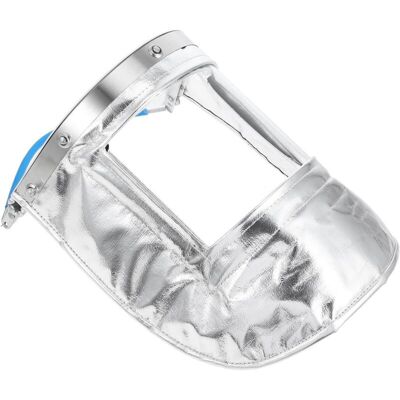 ACKERMAN Écran Facial En Feuille D'Aluminium Transparente Résistante À La Chaleur, Résistant À La Soudure, Isolant, Résistant Aux Chocs Et Aux Projections, Masque De Protection Pour Soudeurs Et Applications In - Publicité ACKERMAN Écran Facial En Feuille D'Aluminium Transparente Résistante À La Chaleur, Résistant À La Soudure, Isolant, Résistant Aux Chocs Et Aux Projections, Masque De Protection Pour Soudeurs Et Applications In - Publicité