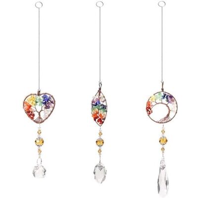 Cellfast Attrape-soleil En Cristal, Capteur De Soleil Décoratifs À Suspendre Fait Main, Pendentifs Avec Cristaux Décoration Pour Jardin - Publicité Cellfast Attrape-soleil En Cristal, Capteur De Soleil Décoratifs À Suspendre Fait Main, Pendentifs Avec Cristaux Décoration Pour Jardin - Publicité
