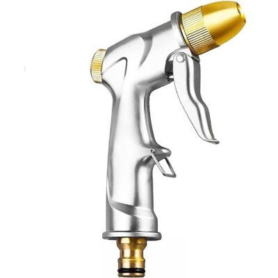 SCORPIO Pistolet D'Arrosage Métal Pistolet Arrosoir, Bouton De Contrôle De Débit Facile, Pulvérisateur De Jardin À Haute Pression Professionnel, Puissant Pour Lavage De Voiture, Arrosage De Jardin - Publicité SCORPIO Pistolet D'Arrosage Métal Pistolet Arrosoir, Bouton De Contrôle De Débit Facile, Pulvérisateur De Jardin À Haute Pression Professionnel, Puissant Pour Lavage De Voiture, Arrosage De Jardin - Publicité