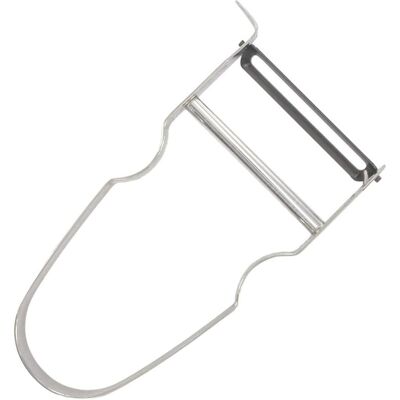 GRASSLIN 1 Éplucheur, Acier Inoxydable, Manche Oval, Lames Tranchantes, Cuisine Quotidienne - Publicité GRASSLIN 1 Éplucheur, Acier Inoxydable, Manche Oval, Lames Tranchantes, Cuisine Quotidienne - Publicité