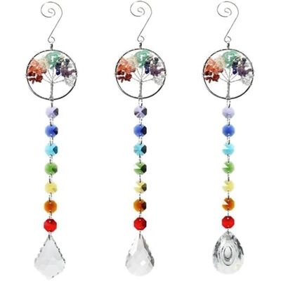 Cellfast Attrape-soleil En Cristal, Capteur De Soleil Décoratifs À Suspendre Fait Main, Pendentifs Avec Cristaux Décoration Pour Jardin Voitu - Publicité Cellfast Attrape-soleil En Cristal, Capteur De Soleil Décoratifs À Suspendre Fait Main, Pendentifs Avec Cristaux Décoration Pour Jardin Voitu - Publicité