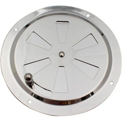 Melissa Ersandy – Grille D'Aération Ronde 125mm En Acier Inoxydable 316 – Ventilation Réglable Pour Bateaux, Garages Et Mobil-homes – Installation Facile - Publicité Melissa Ersandy – Grille D'Aération Ronde 125mm En Acier Inoxydable 316 – Ventilation Réglable Pour Bateaux, Garages Et Mobil-homes – Installation Facile - Publicité