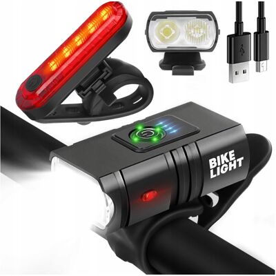 OEM Ensemble De Feux Pour Vélos Et Scooters, Éclairage Led Pour Vélos, 1000 Lm - Publicité OEM Ensemble De Feux Pour Vélos Et Scooters, Éclairage Led Pour Vélos, 1000 Lm - Publicité