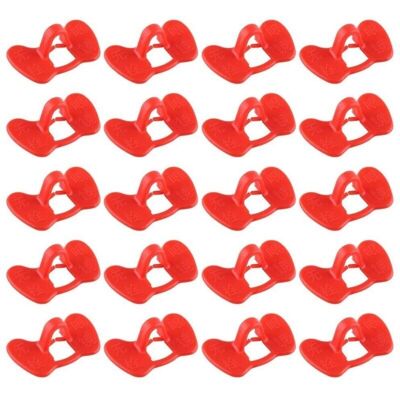 OEM 20 Pcs Lunettes De Poulet, Pas De Lunettes De Poulet À Boulonner, Les Lunettes Anti-picage Des Poulets Équipement Agricole Rouge-dou - Publicité OEM 20 Pcs Lunettes De Poulet, Pas De Lunettes De Poulet À Boulonner, Les Lunettes Anti-picage Des Poulets Équipement Agricole Rouge-dou - Publicité