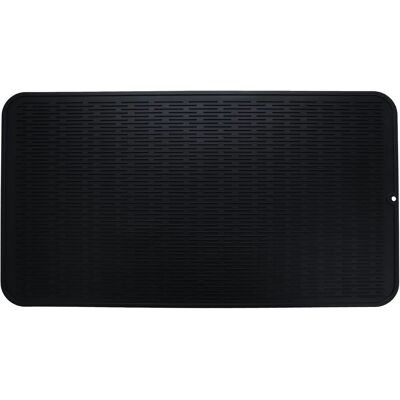 GRASSLIN Grand Tapis Egouttoir Vaisselle - Évier Épais Pour Un Séchage Rapide, 86 X 56 Cm De Avec Éponge Brosse, Sans Bpa, Égouttoir À Pliable Antidérapant Noir 86x56'noir 86x56 Cm'noir'86x56 Cm - Publicité GRASSLIN Grand Tapis Egouttoir Vaisselle - Évier Épais Pour Un Séchage Rapide, 86 X 56 Cm De Avec Éponge Brosse, Sans Bpa, Égouttoir À Pliable Antidérapant Noir 86x56'noir 86x56 Cm'noir'86x56 Cm - Publicité