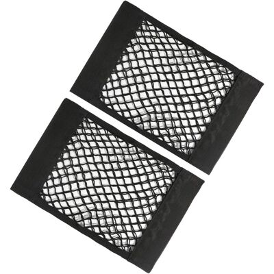 GRASSLIN 2 Pack Filet De Rangement, 37x24cm, Polyester,, Coffre Et Siège Arrière - Publicité GRASSLIN 2 Pack Filet De Rangement, 37x24cm, Polyester,, Coffre Et Siège Arrière - Publicité