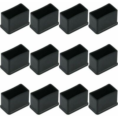 BRINSEA Lot De 12 Embouts De Protection Rectangulaires En Feutre De Caoutchouc Pour Pieds De Table Ou De Chaise( Noir ,15 X 30 Mm) - Publicité BRINSEA Lot De 12 Embouts De Protection Rectangulaires En Feutre De Caoutchouc Pour Pieds De Table Ou De Chaise( Noir ,15 X 30 Mm) - Publicité