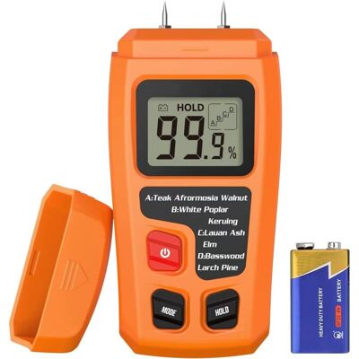 Melissa Humidimètre Bois Rzmt-10 Lcd Mesureur Numérique D'Humidité Instrument De Test D'Humidité De Bois Testeur Détecteur Outil Mesurer Teneur D'Humidité Pour Mur Papier Carton Bois De Chauffage Plâtre - Publicité Melissa Humidimètre Bois Rzmt-10 Lcd Mesureur Numérique D'Humidité Instrument De Test D'Humidité De Bois Testeur Détecteur Outil Mesurer Teneur D'Humidité Pour Mur Papier Carton Bois De Chauffage Plâtre - Publicité