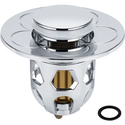 MOXIE Sjlerst Bouchon D'Évier En Acier Inoxydable Bouchon D'Évier Universel Bouchon De Vidange Pour Lavabo De Comptoir Bouchon De Bain,argent - Publicité MOXIE Sjlerst Bouchon D'Évier En Acier Inoxydable Bouchon D'Évier Universel Bouchon De Vidange Pour Lavabo De Comptoir Bouchon De Bain,argent - Publicité