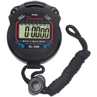 Cellfast Chronographe Numérique Lcd À Main De Sports Chronomètre Ou Avec La Date L' Heure Et La Fonction D' Alarme Grand Chronomètre É A396 - Publicité Cellfast Chronographe Numérique Lcd À Main De Sports Chronomètre Ou Avec La Date L' Heure Et La Fonction D' Alarme Grand Chronomètre É A396 - Publicité
