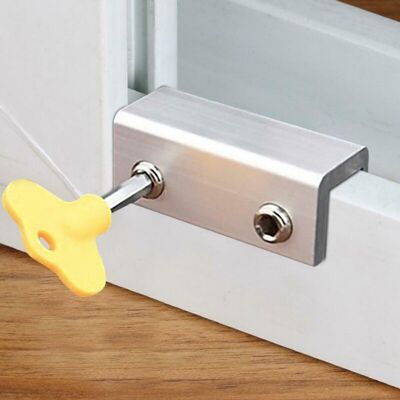 Scotch 2 Packs Verrou Cale Fenêtre Coulissante Avec Clé Limiteur Cadre Porte Coulissante Réglable En Alliage D'Aluminium Sécurité Antivol Pour Sécurité Enfants Pour L'École Dortoir Bureau Do - Publicité Scotch 2 Packs Verrou Cale Fenêtre Coulissante Avec Clé Limiteur Cadre Porte Coulissante Réglable En Alliage D'Aluminium Sécurité Antivol Pour Sécurité Enfants Pour L'École Dortoir Bureau Do - Publicité
