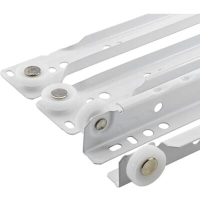 SCORPIO (1 Paires,35cm) Coulisse Tiroir-glissiere Pour Tiroir-tiroir Coulissant Cuisine-glissières Pour Tiroirs-rail Coulissant-acier Blanc Coulisse À Sortie Partielle - Publicité SCORPIO (1 Paires,35cm) Coulisse Tiroir-glissiere Pour Tiroir-tiroir Coulissant Cuisine-glissières Pour Tiroirs-rail Coulissant-acier Blanc Coulisse À Sortie Partielle - Publicité