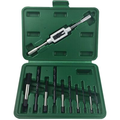 MOXIE Jeu D'Extracteurs De Vis, 11 Pièces, Dissolvant Cassé, Guide De Perçage, Outils D'Embouts - Publicité MOXIE Jeu D'Extracteurs De Vis, 11 Pièces, Dissolvant Cassé, Guide De Perçage, Outils D'Embouts - Publicité