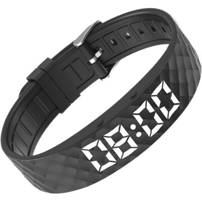 Melissa Réveil Vibrant En Silicone Avec Minuteur Silencieux Avec Jusqu'à 8 Alarmes Personnelles Pour Malentendants, Sourds, Dormeurs Lourds - Publicité Melissa Réveil Vibrant En Silicone Avec Minuteur Silencieux Avec Jusqu'à 8 Alarmes Personnelles Pour Malentendants, Sourds, Dormeurs Lourds - Publicité