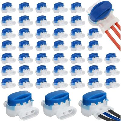 Melissa 40 Pcs Connecteurs Cable Robot Tondeuse Remplis De Gel Résine Original, Connecteurs Étanche 314 Pour Connecteurs Robot Tondeuse Automower- Étanches, Sûrs, Dénudage Inutile - Publicité Melissa 40 Pcs Connecteurs Cable Robot Tondeuse Remplis De Gel Résine Original, Connecteurs Étanche 314 Pour Connecteurs Robot Tondeuse Automower- Étanches, Sûrs, Dénudage Inutile - Publicité