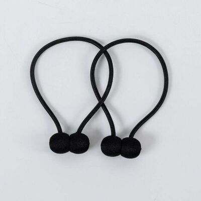 ABYSSE Lot De 2 Embrasses De Rideaux Magnétiques- Noir Corde Pour Rideaux Tressage Avec Aimant Solide Pour Chambre Salon Bureau - Publicité ABYSSE Lot De 2 Embrasses De Rideaux Magnétiques- Noir Corde Pour Rideaux Tressage Avec Aimant Solide Pour Chambre Salon Bureau - Publicité