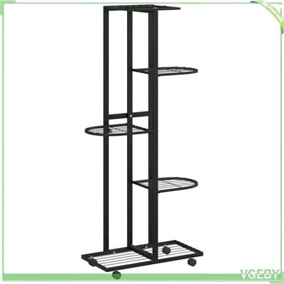 OEM Jardinière 5 Niveaux - Fafeicy - 343117 - Avec Roues - Fer - 44x23x100 Cm - Publicité OEM Jardinière 5 Niveaux - Fafeicy - 343117 - Avec Roues - Fer - 44x23x100 Cm - Publicité