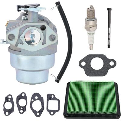 ACKERMAN Gcv160 Carburateur Pour Honda Gcv160 Gcv160a Gcv160la Hrb216 Hrs216 Hrr216 Hrt216 Hrz216 16100-z0l-023 Moteur Tondeuse À Gazon Avec Joints De Bougie D'Allumage Kits De Filtre À Carburant - Publicité ACKERMAN Gcv160 Carburateur Pour Honda Gcv160 Gcv160a Gcv160la Hrb216 Hrs216 Hrr216 Hrt216 Hrz216 16100-z0l-023 Moteur Tondeuse À Gazon Avec Joints De Bougie D'Allumage Kits De Filtre À Carburant - Publicité