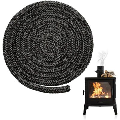 Melissa Houhence – Joint Haute Température En Fibre De Verre 8mm X 4m – Étanchéité Jusqu'à 600 °c – Pour Poêles À Bois Et Cheminées - Publicité Melissa Houhence – Joint Haute Température En Fibre De Verre 8mm X 4m – Étanchéité Jusqu'à 600 °c – Pour Poêles À Bois Et Cheminées - Publicité